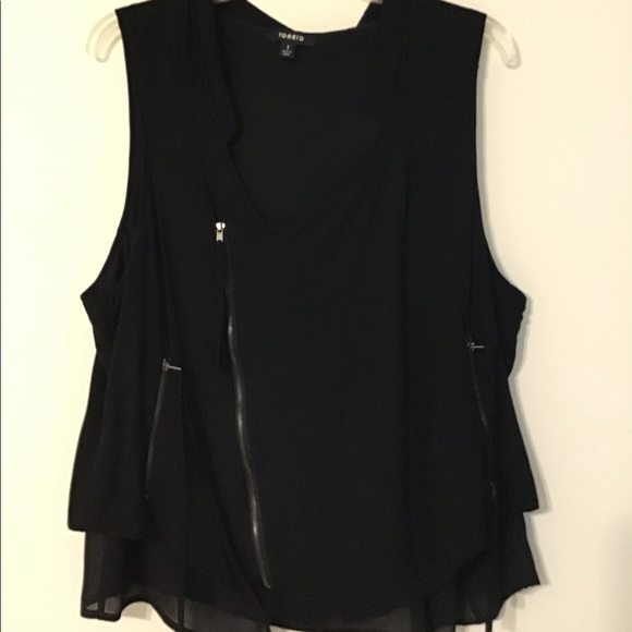 Torrid zipper top size 1 - Picture 5 of 6